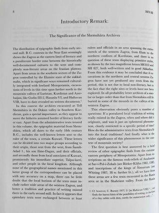 The Shemshara Archives. Vol. 2: The Administrative Texts.