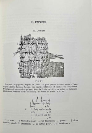 La collection Marcel Hombert. Tome I: Timbres amphoriques et autres documents écrits acquis en Égypte.