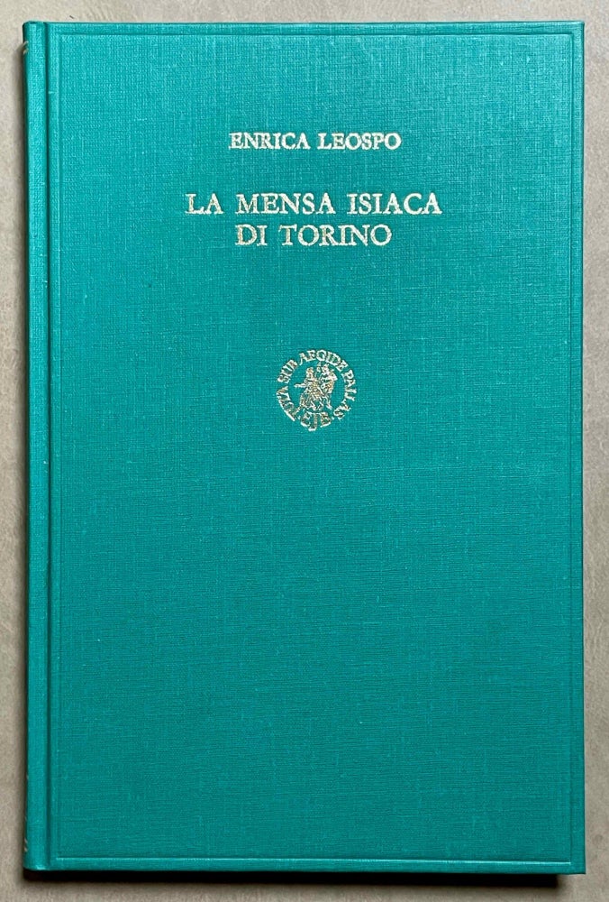 Item #M8923 La Mensa Isiaca di Torino. LEOSPO Enrica.[newline]M8923-00.jpeg