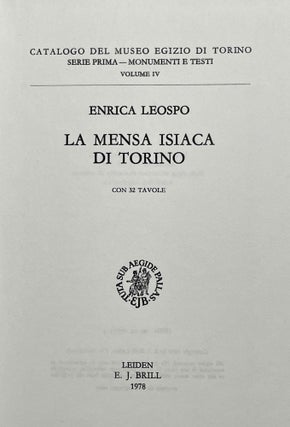 La Mensa Isiaca di Torino[newline]M8923-02.jpeg
