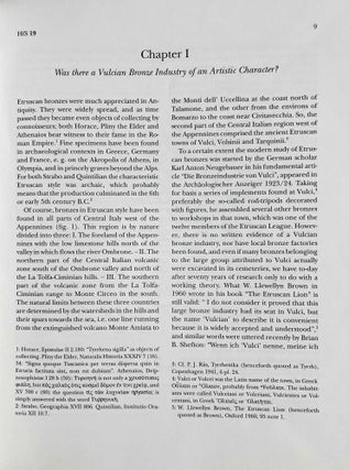 Vulcientia Vetustiora. A Study of Archaic Vulcian Bronzes.