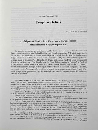 Curia ordinis. Recherches d'architecture et d'urbanisme antiques sur les curies provinciales du monde romain.[newline]M8938-05.jpeg