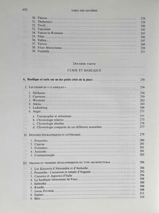 Curia ordinis. Recherches d'architecture et d'urbanisme antiques sur les curies provinciales du monde romain.
