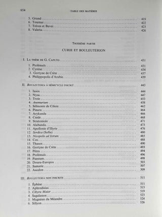 Curia ordinis. Recherches d'architecture et d'urbanisme antiques sur les curies provinciales du monde romain.