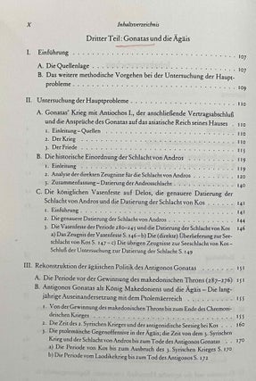 Das hellenistische Makedonien und die Ägäis. Forschungen zur Politik des Kassandros und der drei ersten Antigoniden (Antigonos Monopthalmos, Demetrios Poliorketes und Antigonos Gonatas) im Ägäischen Meer und in Westkleinasien.