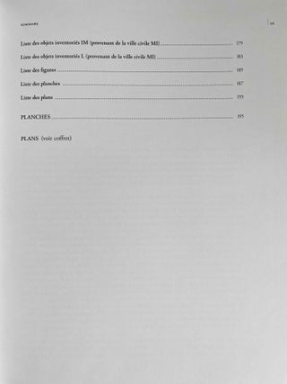 Mirgissa VI. La ville hors les murs. 2 volumes (complete set).