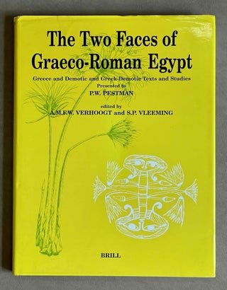Item #M8973 The two faces of Graeco-Roman Egypt. Greek and Demotic and Greek-Demotic texts and...
