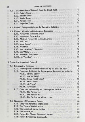 Coptic future tenses. Syntactical studies in Sahidic.
