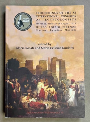 Item #M8990 Proceedings of the XI International Congress of Egyptologists, Florence, Italy 23-30...