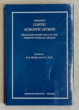Item #M8993 Thirteen Coptic acrostic hymns. From manuscript M574 of the Pierpont Morgan library....[newline]M8993-00.jpeg