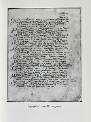 Thirteen Coptic acrostic hymns. From manuscript M574 of the Pierpont Morgan library.[newline]M8993-04.jpeg