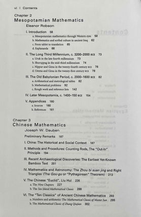 The mathematics of Egypt, Mesopotamia, China, India, and Islam. A sourcebook.[newline]M9000-03.jpeg