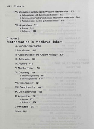 The mathematics of Egypt, Mesopotamia, China, India, and Islam. A sourcebook.[newline]M9000-05.jpeg