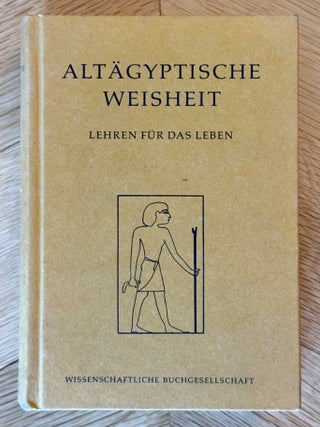 Item #M9004b Alt&auml;gyptische Weisheit. Lehren f&uuml;r das Leben.i. BRUNNER Hellmut[newline]M9004b-00.jpeg