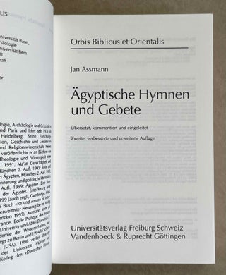 Ägyptische Hymnen und Gebete