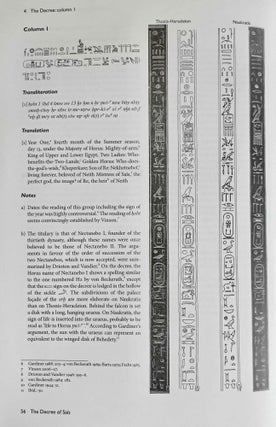 The decree of Saïs. The stelae of Thonis-Heracleion and Naukratis.[newline]M9012-10.jpeg