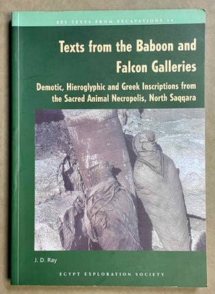 Item #M9015 Texts from the Baboon and Falcon Galleries. Demotic, Hieroglyphic and Greek...[newline]M9015-00.jpeg