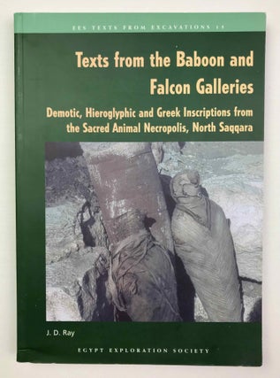 Item #M9015a Texts from the Baboon and Falcon Galleries. Demotic, Hieroglyphic and Greek...[newline]M9015a-00.jpeg