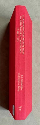 Item #M9017 A transportation archive from fourth-century (4th century) Oxyrhynchus (P. Mich. XX)....