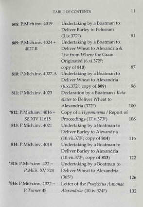 A transportation archive from fourth-century (4th century) Oxyrhynchus (P. Mich. XX)