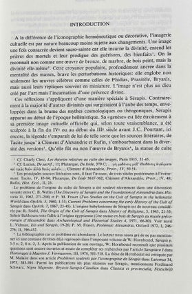 Sérapis debout. Corpus des monuments de Sérapis debout et étude iconographique.[newline]M9023-04.jpeg