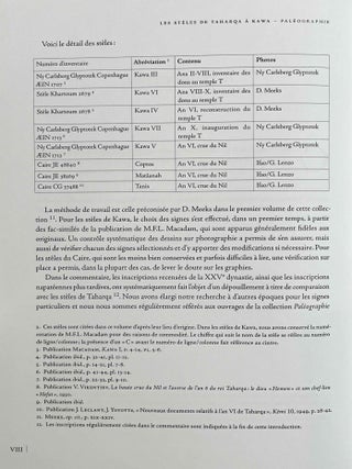 Les st&egrave;les de Taharqa &agrave; Kawa. Pal&eacute;ographie.[newline]M9028a-02.jpeg