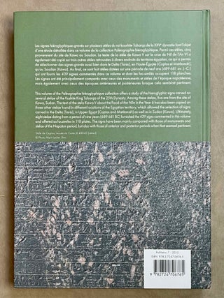 Les st&egrave;les de Taharqa &agrave; Kawa. Pal&eacute;ographie.[newline]M9028a-08.jpeg