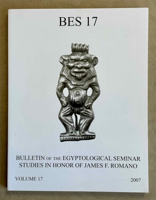 Item #M9035 Studies in memory of James F. Romano. ROMANO James F. - ALLEN James P., in honorem[newline]M9035-00.jpeg