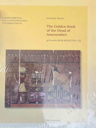 Item #M9045a The golden book of the dead of Amenemhet. Ptoronto Rom 910.85.236.1-13. MUNRO Irmtraut[newline]M9045a-00.jpeg
