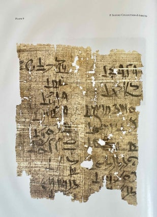 The Demotic and Hieratic Papyri in the Suzuki Collection of Tokai University