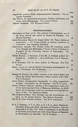 Zeitschrift der deutschen morgendländischen Gesellschaft. Neue Folge, Band 13 (Band 88).[newline]M9060-04.jpeg