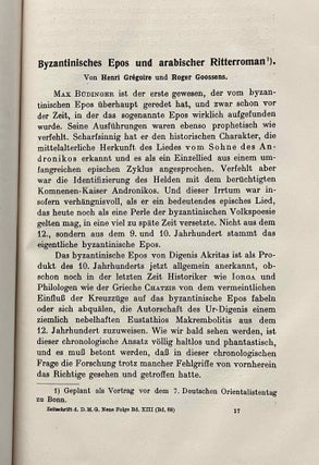 Zeitschrift der deutschen morgendländischen Gesellschaft. Neue Folge, Band 13 (Band 88).[newline]M9060-06.jpeg