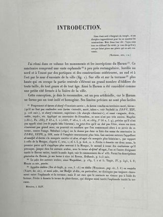 Matériaux pour un Corpus inscriptionum Arabicarum. Syrie du Sud. Tome II: Jerusalem "Haram", fasc. 1-2 (complete in itself)[newline]M9064-03.jpeg
