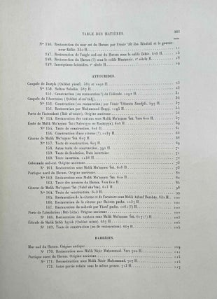 Matériaux pour un Corpus inscriptionum Arabicarum. Syrie du Sud. Tome II: Jerusalem "Haram", fasc. 1-2 (complete in itself)[newline]M9064-20.jpeg