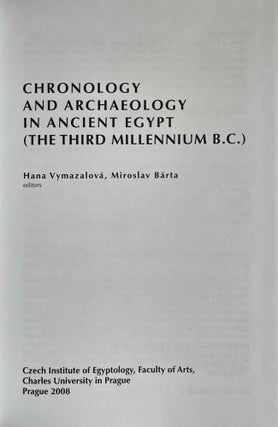Chronology and archaeology in ancient Egypt (the third millennium B.C.)[newline]M9084-01.jpeg