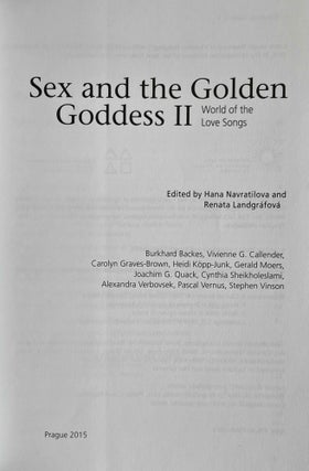 Sex and the golden Goddess. Vol. I: Ancient Egyptian Love Songs in Context. Vol. II: World of the Love Songs (complete set)[newline]M9085-12.jpeg