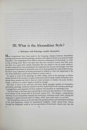 Ptolemaic Paintings and Mosaics and the Alexandrian Style