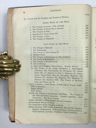Cook's handbook for Egypt and the Egyptian S&ucirc;d&acirc;n. With chapters on Egyptian archaeology.[newline]M9119-08.jpeg