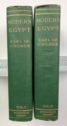 Item #M9122 Modern Egypt. Volumes I & II (complete set). Earl of CROMER Evelyn Baring[newline]M9122-00.jpeg