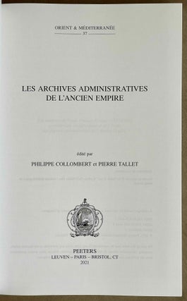 Les archives administratives de l'Ancien Empire[newline]M9141b-01.jpeg