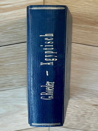 Item #M9143a &Auml;gyptisch. Praktische Einf&uuml;hrung in die Hieroglyphen und die &auml;gyptische Sprache...