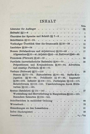 Ägyptisch. Praktische Einführung in die Hieroglyphen und die ägyptische Sprache mit Lesestücken und Wörterbuch.