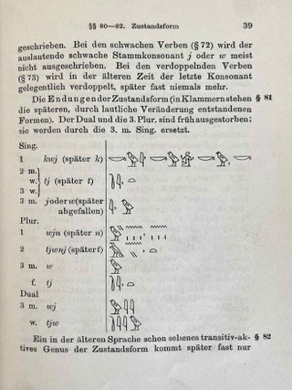 &Auml;gyptisch. Praktische Einf&uuml;hrung in die Hieroglyphen und die &auml;gyptische Sprache mit Lesest&uuml;cken und W&ouml;rterbuch.