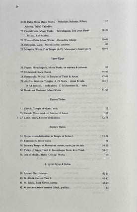 Ramesside inscriptions. Translated and annotated. Translations. Vol. IV: Merenptah and the Late Nineteenth Dynasty