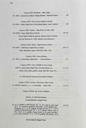Ramesside inscriptions. Translated and annotated. Translations. Vol. IV: Merenptah and the Late Nineteenth Dynasty