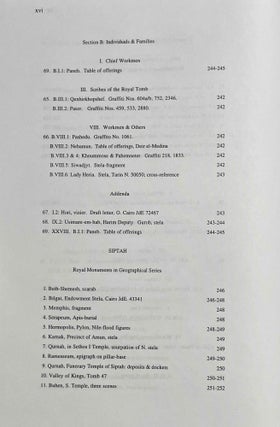 Ramesside inscriptions. Translated and annotated. Translations. Vol. IV: Merenptah and the Late Nineteenth Dynasty