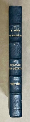 Item #M9172 Voyages en Egypte des années 1597-1601. B. Amico: L'église de la Matarea en 1597....[newline]M9172-00.jpeg