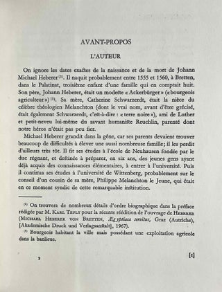 Voyages en Egypte de Michael Heberer von Bretten. 1585-1586.