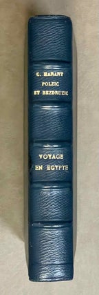 Item #M9175 Voyage en Egypte de Christophe Harant de Polzic et Bezdruzic. 1598. HARANT DE POLZIC...[newline]M9175-00.jpeg