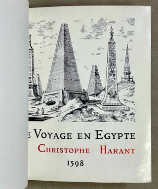 Voyage en Egypte de Christophe Harant de Polzic et Bezdruzic. 1598.[newline]M9175-02.jpeg